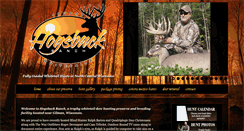 Desktop Screenshot of hogsbackranch.com